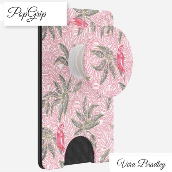 Vera Bradley Pop Wallet Canopy Birdies Pattern - Picture 8 of 8